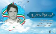 شهید داریوش صادقی پاشا